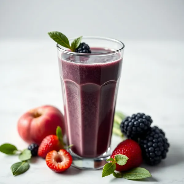 Post-Workout Spirulina Rice Milk Smoothie