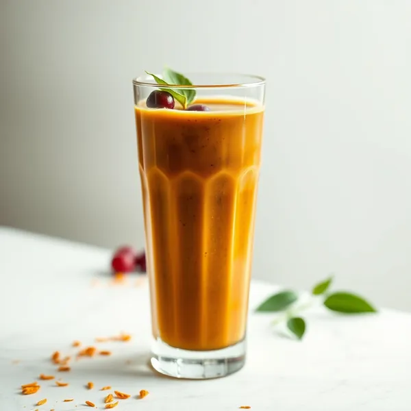 Post-Workout Turmeric Cold Brew Coffee Smoothie
