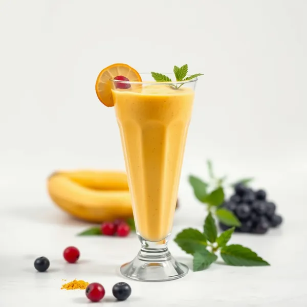 Post-Workout Turmeric Greek Yogurt Smoothie