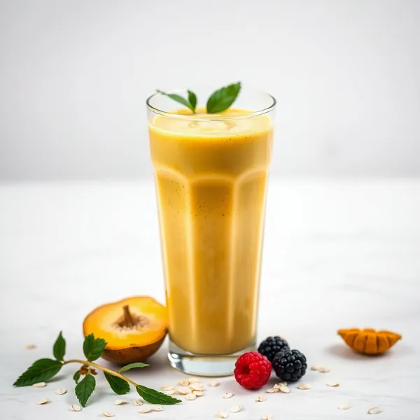 Post-Workout Turmeric Oat Milk Smoothie