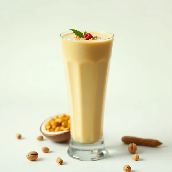 Smoothie de Leite de Pistache e Cúrcuma Pós-Treino