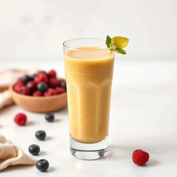 Batido de Arroz con Cúrcuma Post Entrenamiento
