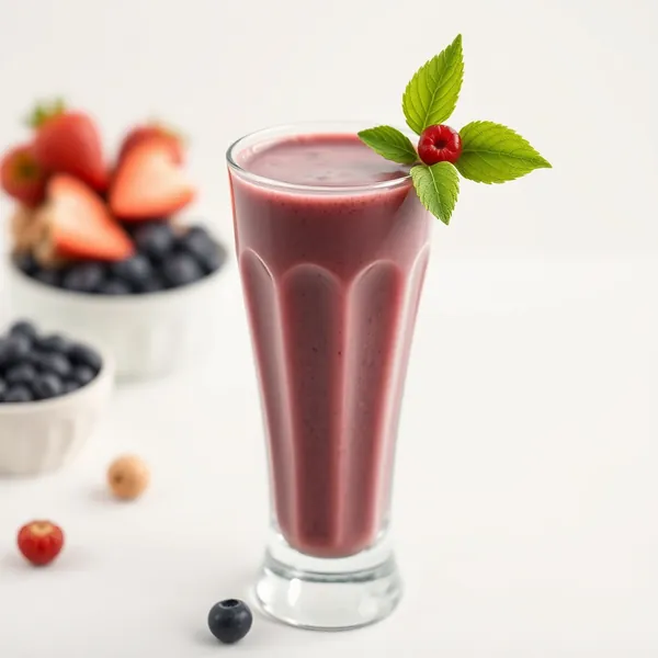 Pre-Workout Acai Hazelnut Milk Smoothie