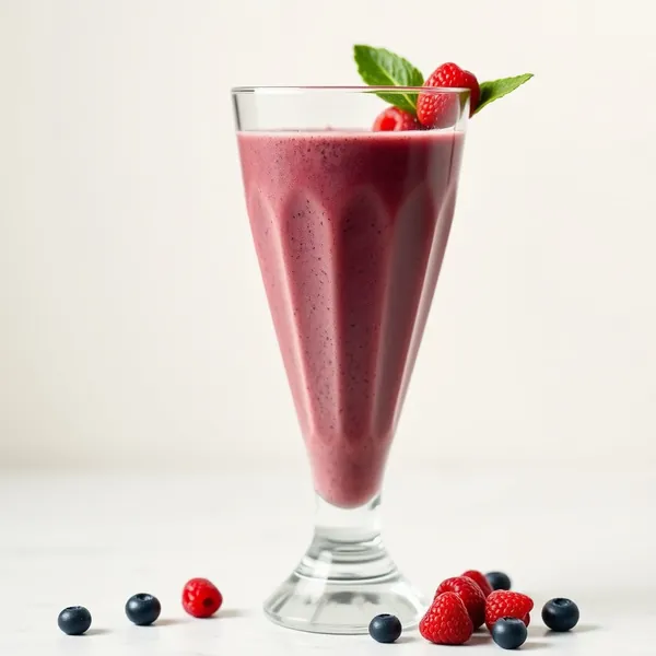 Batido de Acai y Kefir para Antes del Entrenamiento