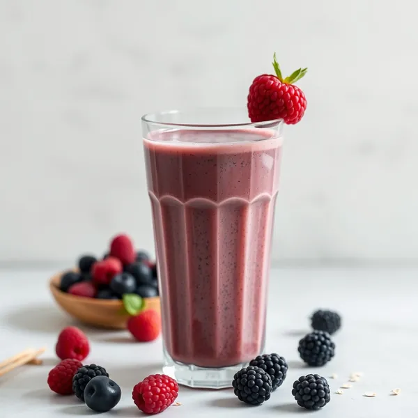 Smoothie Pré-Entraînement Açaï et Lait d'Avoine