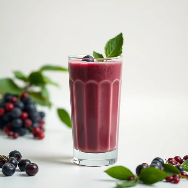 Batido Pre-Entrenamiento de Acai y Leche de Guisante