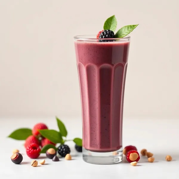 Pre-Workout Acai Pistachio Milk Smoothie