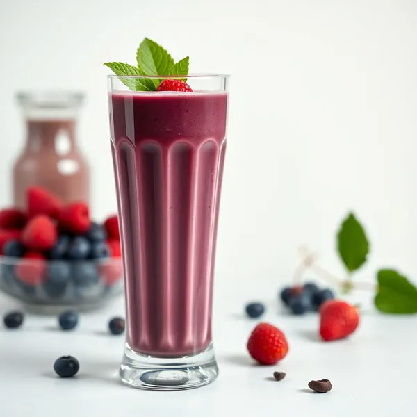 Smoothie Pré-Entraînement Açaï et Lait de Soja
