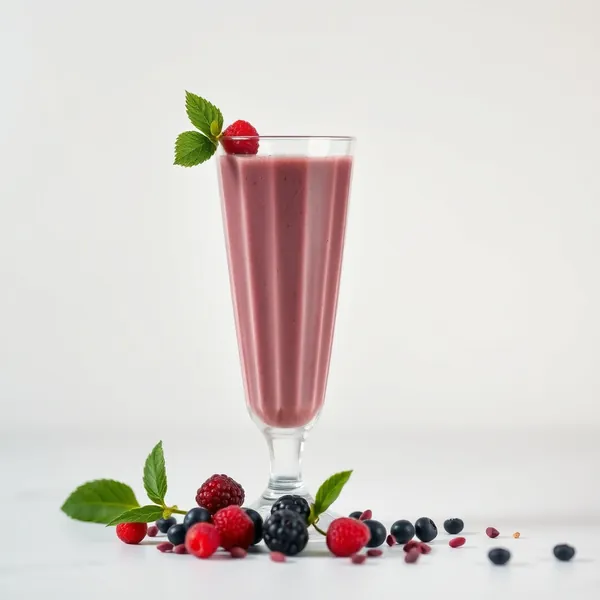Smoothie Pre-Allenamento di Açaí e Latte di Spelta