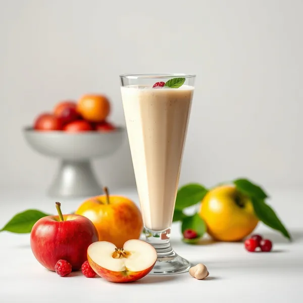 Pre-Workout Apple Cashew Milk Smoothie