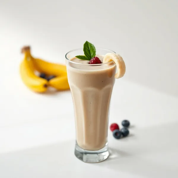 Pre-Workout Banana Hemp Milk Smoothie