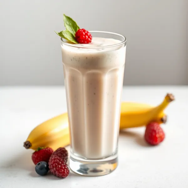 Batido de Kefir de Banana Pre-Entrenamiento