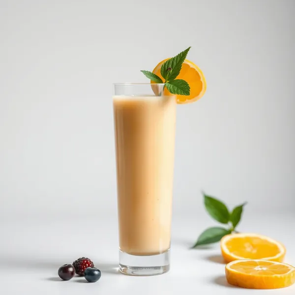 Pre-Workout Banana Orange Juice Smoothie