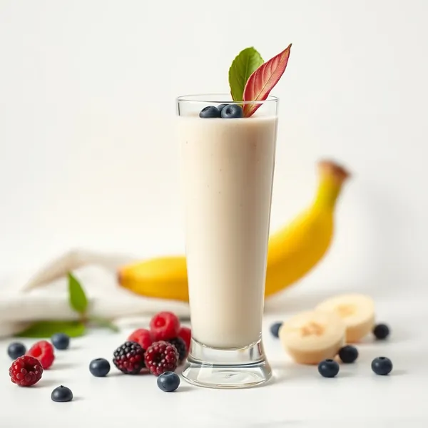 Batido de Banana y Leche de Espelta Pre-Entrenamiento