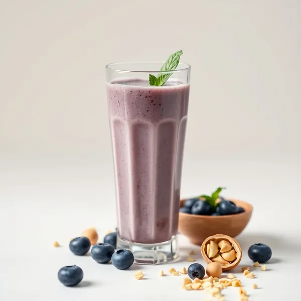Smoothie di Mirtillo e Pistacchio Pre-Allenamento