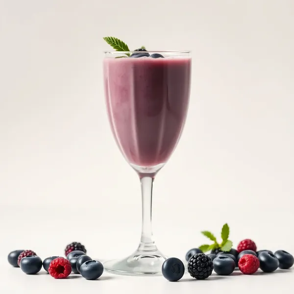 Smoothie de Arando e Leite de Soja Pré-Treino