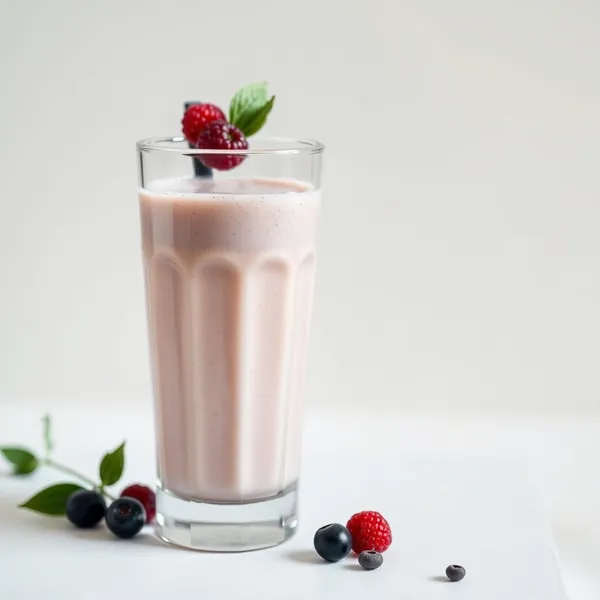 Pre-Workout Chia Seed Kefir Milk Smoothie