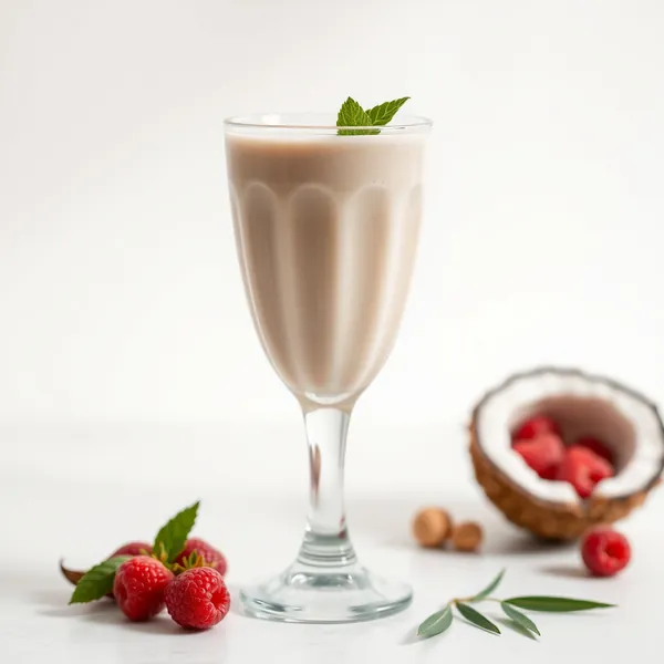 Smoothie de Coco e Macadamia Pré-Treino