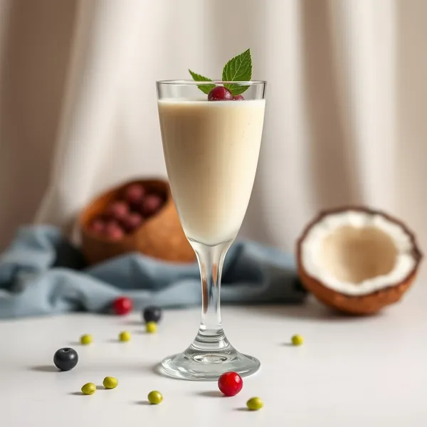 Pre-Workout Coconut Pea Milk Smoothie