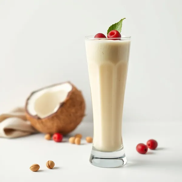 Smoothie al Latte di Cocco e Pistacchio Pre-Allenamento