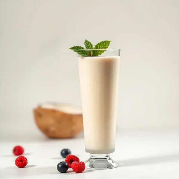 Smoothie di Riso e Cocco Pre-Allenamento
