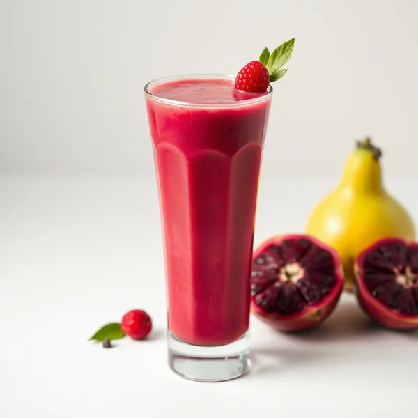 Smoothie de Jus de Pomme et de Pitaya Pré-Entraînement
