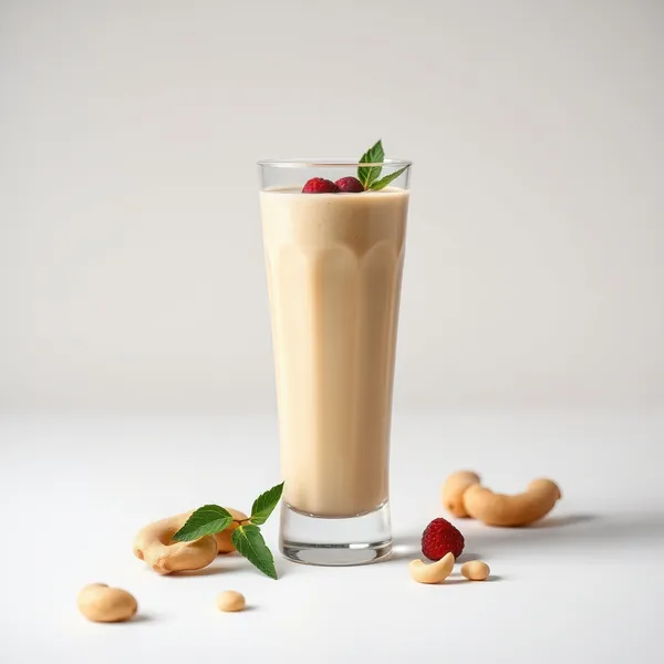 Smoothie de Jengibre e Caju Pré-Treino
