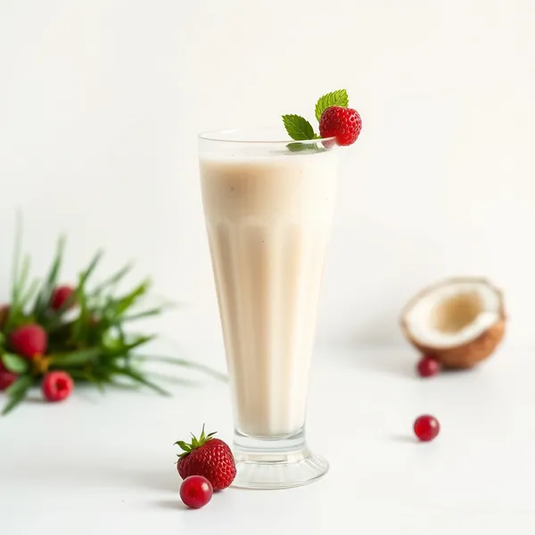 Smoothie Eau de Coco et Gingembre Pré-Entraînement