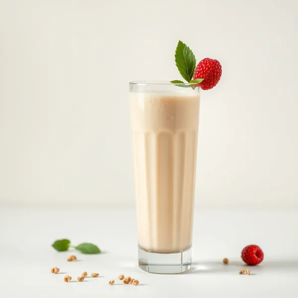 Pre-Workout Ginger Hemp Milk Smoothie