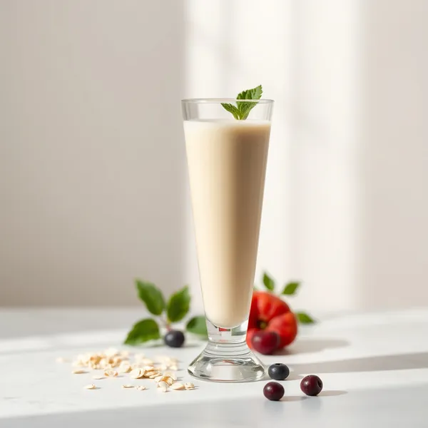 Pre-Workout Ginger Oat Milk Smoothie