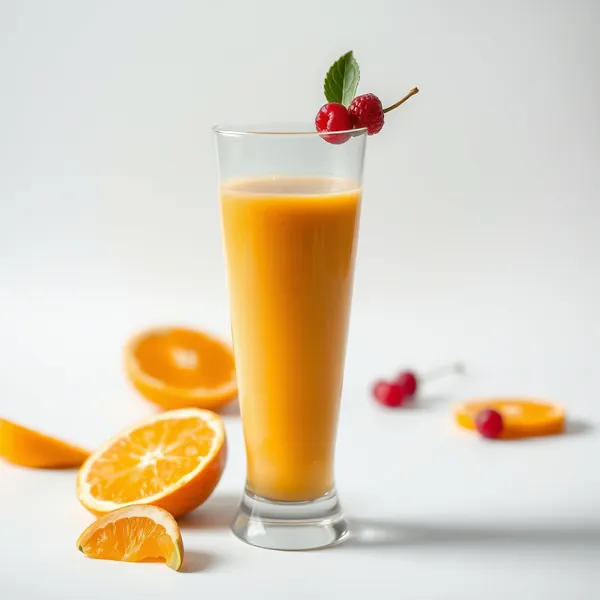 Pre-Workout Ginger Orange Juice Smoothie