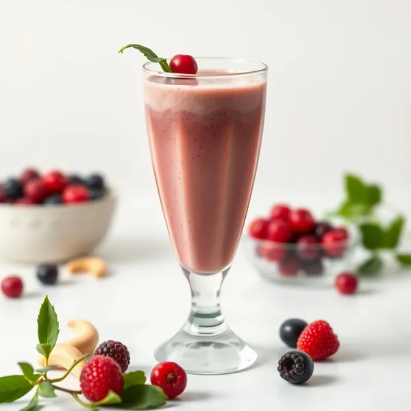 Smoothie Goji et Lait d'Anacarde Pré-Entraînement