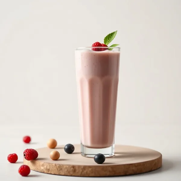 Goji-Hafermilch-Smoothie vor dem Training