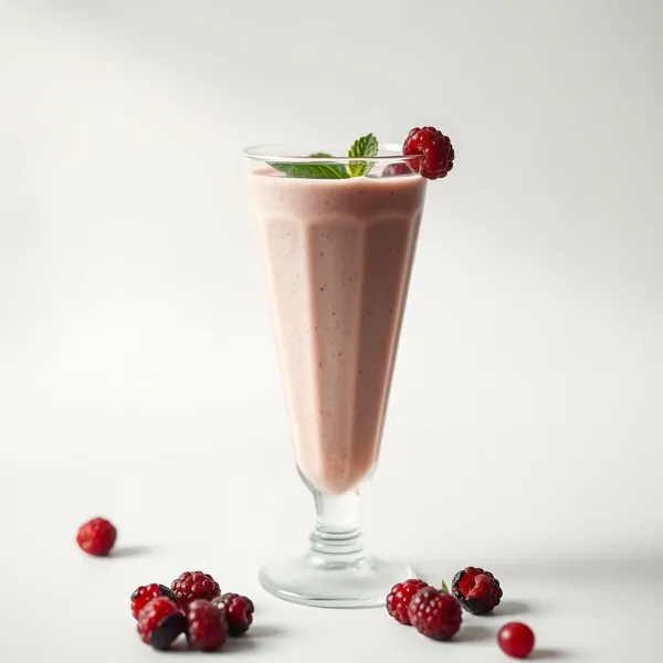 Pre-Workout Goji Berry Macadamia Milk Smoothie