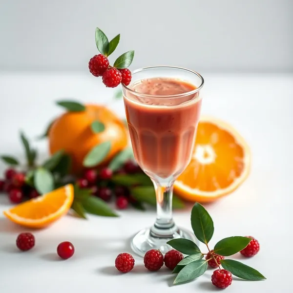Smoothie de Laranja e Goji Pré-Treino