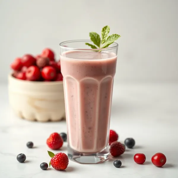 Smoothie di Goji e Latte di Piselli Pre-Allenamento
