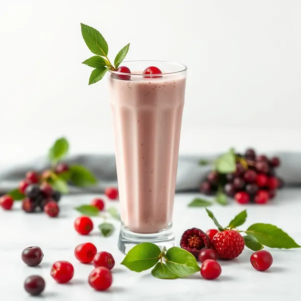 Smoothie de Goji e Leite de Soja Pré-Treino