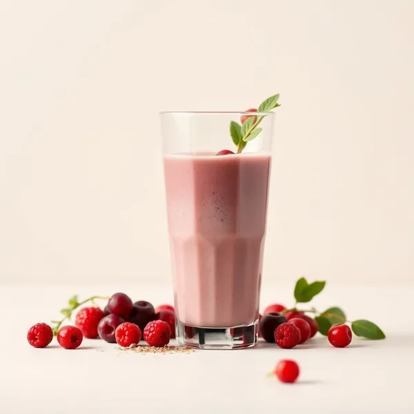 Smoothie di Latte di Spelta e Bacche di Goji Pre-Allenamento