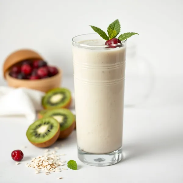 Kiwi Hafermilch Smoothie Vor dem Training