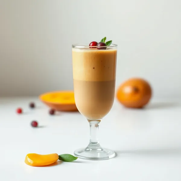 Smoothie Mango e Caffè Freddo Pre-Allenamento