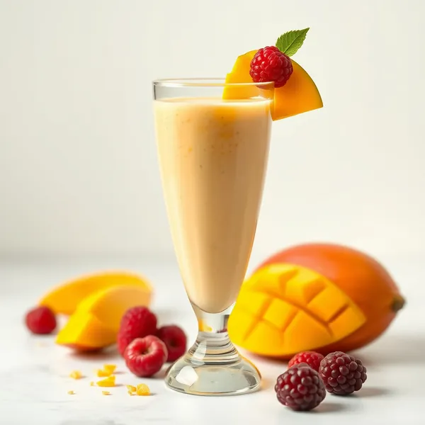Pre-Workout Mango Greek Yogurt Smoothie