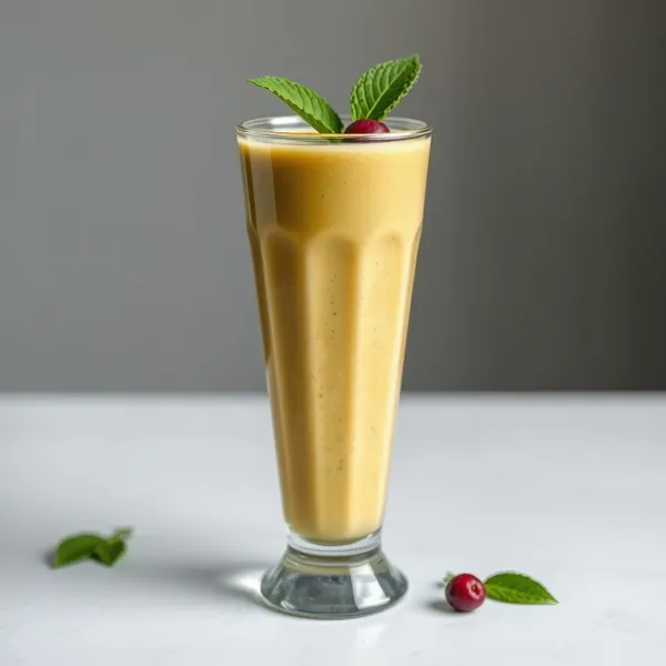 Pre-Workout Mango Matcha Tea Smoothie