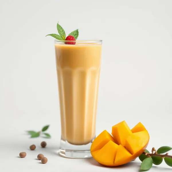 Smoothie Mango e Latte di Piselli Pre-Allenamento