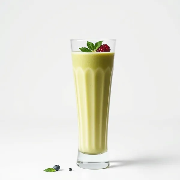 Matcha-Hanfmilch-Smoothie vor dem Training