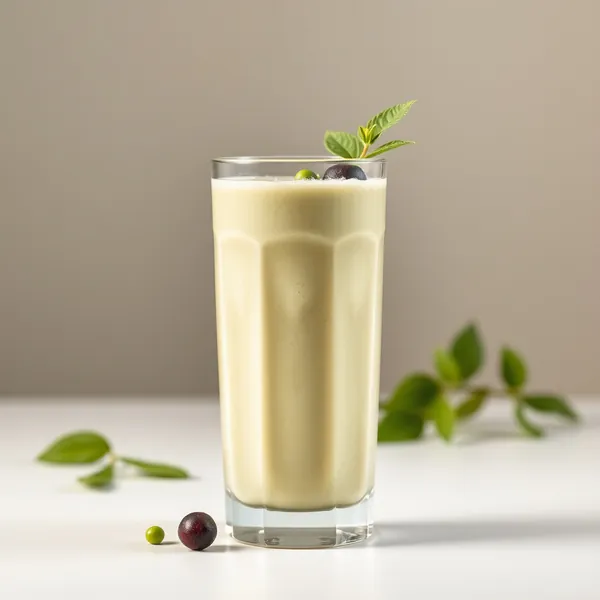 Pre-Workout Matcha Pea Milk Smoothie