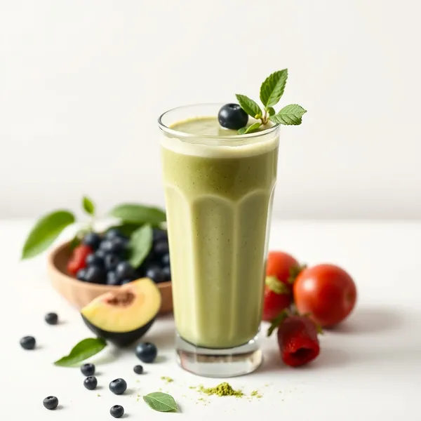 Batido de Arroz con Matcha Pre-Entrenamiento