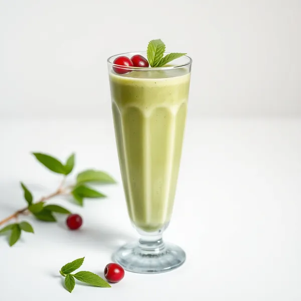 Pre-Workout Matcha Soja Smoothie