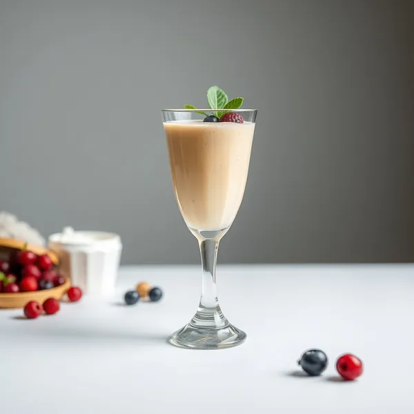 Pre-Workout Peanut Butter Greek Yogurt Smoothie