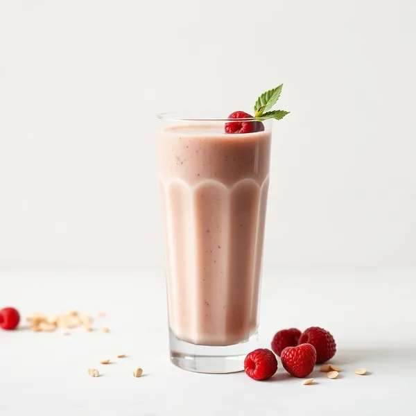 Pre-Workout Peanut Butter Oat Milk Smoothie