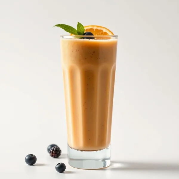 Pre-Workout Peanut Butter Orange Juice Smoothie